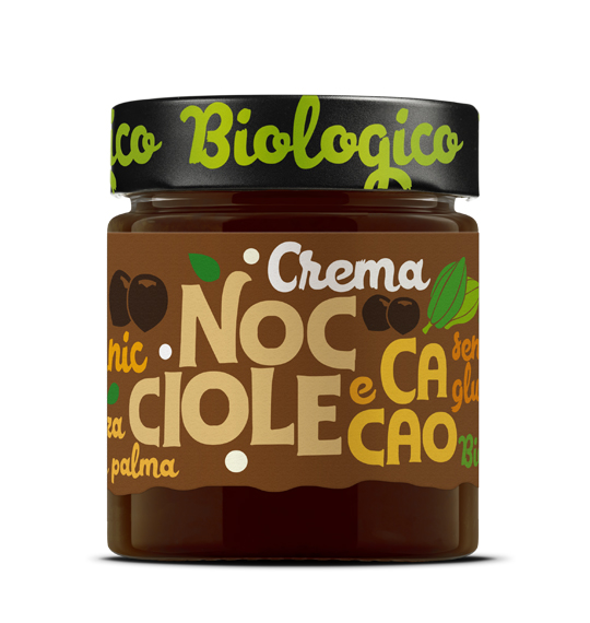 Crema Di Nocciole E Cacao BIO 200g SERVADEI T01, Buonappetito