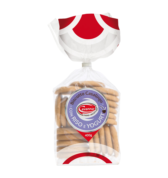 Biscotti Ciambella Riso E Yogurt 400g CAVANNA T01, Buonappetito