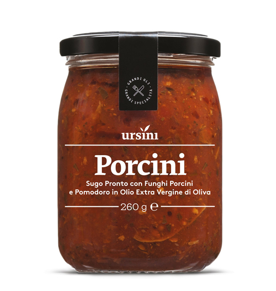 Sugo Ai Funghi Porcini 260g URSINI T01, Buonappetito